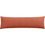 vidaXL Blazine za kavč 2 pcs Rdeče oranžna 145 x 40 cm Žametna tkanina | Shoptok.si