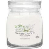 Yankee Candle Signature Jar dišeča sveča White Gardenia - Medium | Shoptok.si