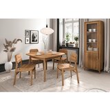The Beds Blagovaonski stol od punog hrasta u prirodnoj boji 90x120 cm Twig – | shoptok.hr