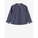 name it Dark Blue Boys' Striped Shirt Stripes - Boys Cene