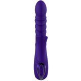 Action No. Fourteen Thrusting & Waving Function with Rabbit Liquid Silicone Purple | shoptok.hr