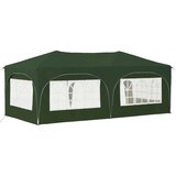  Zložljivi šotor za zabave 575 x 288 x 245 cm Zelena, (5000248790) | Shoptok.si