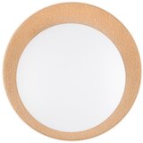  bela/svetlo rjava LED stropna svetilka ø 45 cm Aleta | Shoptok.si
