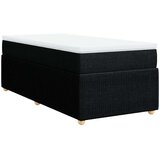  Box spring krevet s madracem crni 80 x 200 cm od tkanine | shoptok.hr