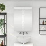  Kupaonski ormar s ogledalom TULUM Bijelo 60 x 16,5 x 78 cm | shoptok.hr
