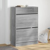 Ormarić za cipele s 2 ladice siva boja hrasta 80 x 34 x 116 cm | shoptok.hr