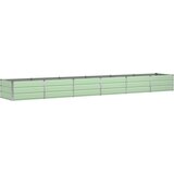  Cvetlično korito Zelena 480 x 80 x 45 cm Jeklo, (5000207643) | Shoptok.si