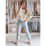 DStreet Bluza damska oversize tie-dye w motyle SPARKI ecru | Shoptok.si