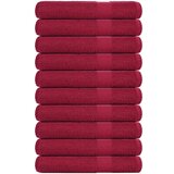 vidaXL Ručnici za saunu 10 kom bordo 80x200 cm 360 gsm 100 % pamuk | shoptok.hr