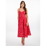 Edoti MARILYN midi dress with flowers DL | Shoptok.si