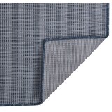 Furnova Zunanja preproga ploščato tkanje 120x170 cm modra, (21930794) | Shoptok.si