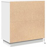  Noćni ormar Bijelo 71 x 34,5 x 75 cm Konstruirano drvo | Eponuda.ba