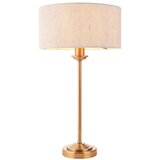  Endon 110728 - Stona lampa HIGHCLERE 1xE14/7W/230V bež/mesing | Eponuda.com