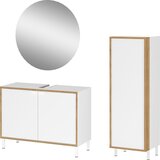 Germania Bijeli set namještaja za kupaonicu Topeka – | shoptok.hr