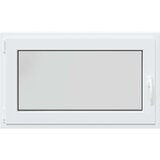 vidaXL podrumski prozor "RISOR" 100x70 cm Okretno-nagibni DIN lijevi bijeli | shoptok.hr