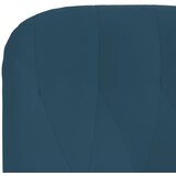 vidaXL Stolica za opuštanje plava baršunasta | shoptok.hr