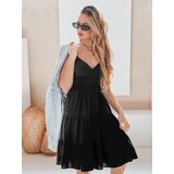DStreet Sukienka midi MISSBREEZE czarna | shoptok.hr