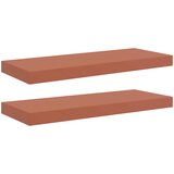  Polica na zidu 2 pcs Crvena 60 x 23 x 4 cm Konstruirano drvo | Eponuda.ba