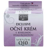 Bione Cosmetics Exclusive Q10 krema za područje oko očiju s hijaluronskom kiselinom 51 ml | shoptok.hr