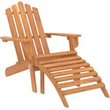vidaXL 3-dijelna vrtna garnitura Adirondack masivno bagremovo drvo | shoptok.hr