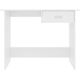  Radni stol bijeli 100 x 50 x 76 cm od konstruiranog drva | Eponuda.com
