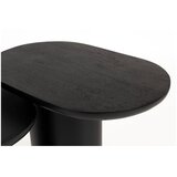 White Label Stranske mizice v kompletu 2 ks z mizno ploščo iz mangovega lesa 37x56 cm Bela – | Shoptok.si
