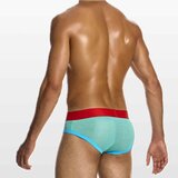 Modus vivendi muške slip gaće u mint boji sa crvenim pojasom | Eponuda.com