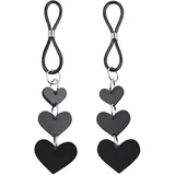 SEX AND MISCHIEF HEART NIPPLE TIES 830599