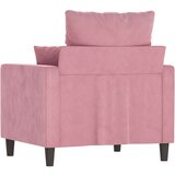  Fotelja ružičasta 60 cm baršunasta | shoptok.hr