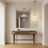 Brilagi Viseći luster na sajli STELLA 1xE27/60W/230V prečnik 18 cm bež/zlatna | Eponuda.com