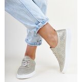 Gemre Golden eco leather sneakers Whitley | Shoptok.si