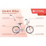  Dječji bicikl guralica Heart 16" boja breskve | shoptok.hr