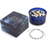  Zodiakalna kristalna sveča z energijsko zapestnico – RAK - Majhna pozornost - Birma - Dan žena | Shoptok.si