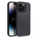  silikonska futrola auto focus line (carbon premium) za iphone 13 pro max (6.7) crna Cene