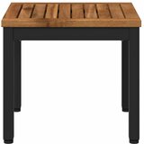  Stolić za kavu Prirodna i crna 40 x 40 5 x 36 cm - 40 x 40 5 x 36 cm Prirodna i crna | shoptok.hr