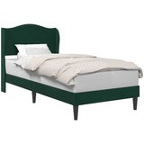  Krevetna konstrukcija Tamnozelena 90 x 200 cm Baršun | shoptok.hr