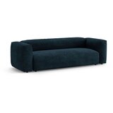 Micadoni Tamno plava baršunasti sklopiva sofa 264 cm Martina – | shoptok.hr