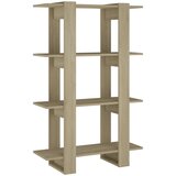 Ormarić za knjige / sobna pregrada boja hrasta 80x30x123,5 cm | Eponuda.com