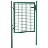  Vrata za ogradu Čelik 100x75 cm Zelena | shoptok.hr