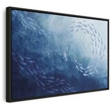  Slika - Sea depths 120x80 U crnom drvenom okviru | shoptok.hr