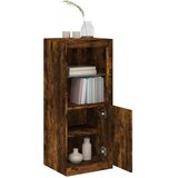  Komoda s LED svjetlima boja dimljenog hrasta 41x37x100 cm | shoptok.hr