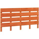 vidaXL Glava postelje Rjava 140 cm Trden bor | Shoptok.si