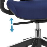 MID.YOU Vrtljiv Stol Ergo Line Ii, Modra | Shoptok.si