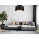  stropna svetiljka aldo 1xE27/60W/230V prečnik 40 cm crna | Eponuda.com