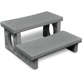 vidaXL Sive spa stopnice, (21002631) | Shoptok.si
