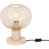 Trio Leuchten Moderna žična namizna svetilka bež 23 cm - Gila | Shoptok.si