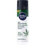 Nivea Men Sensitive Pro Ultra-Calming Shaving Foam pena za britje 200 ml za moške Cene