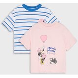 Sinsay Pamučne majice kratkih rukava s printom Minnie Mouse pakiranje od 2 Slike