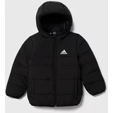 Adidas Otroška jakna črna barva