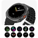 Ms Mobile DT WATCH ULTRA Smart Watch crni (crna silikonska narukvica) | Eponuda.com